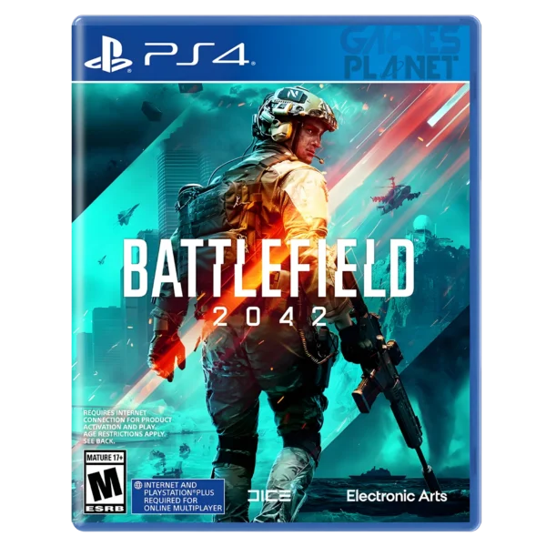 Battlefield 2042 PS4 multiplayer first person shooter game for PlayStation 4