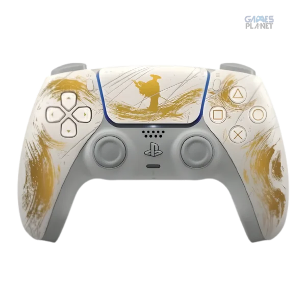PS5 DualSense Ghost of Yotei Gold Limited Edition wireless gaming controller Pakistan