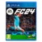 EA SPORTS FC 24 PS4 game cover featuring official EA SPORTS FC branding with professional football players and the PlayStation 4 banner at the top.
