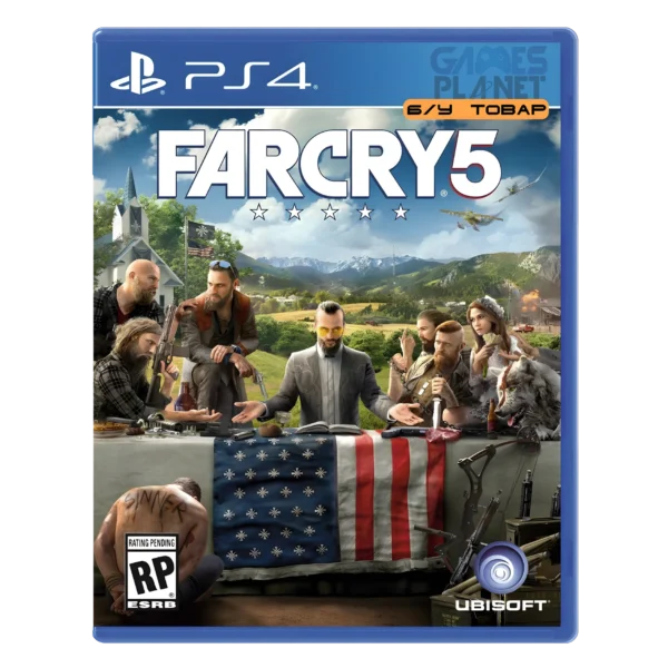 Far Cry 5 PS4 game cover image for sale in Pakistan
