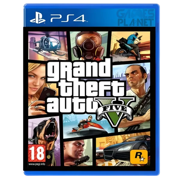 Grand Theft Auto V PS4 Region 2 game, GTA 5 PS4 game price in Pakistan