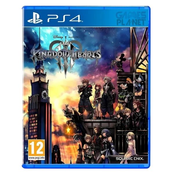 Kingdom Hearts 3 PS4 game cover image for sale in Pakistan