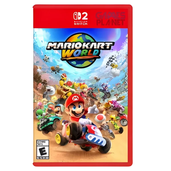 Mario Kart World Nintendo Switch 2 racing game bundle box