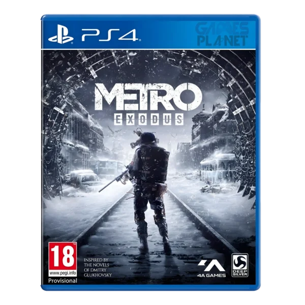 Metro Exodus PS4 post-apocalyptic first-person shooter game for PlayStation 4