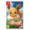 Pokémon Let’s Go Eevee Nintendo Switch Kanto adventure game cartridge