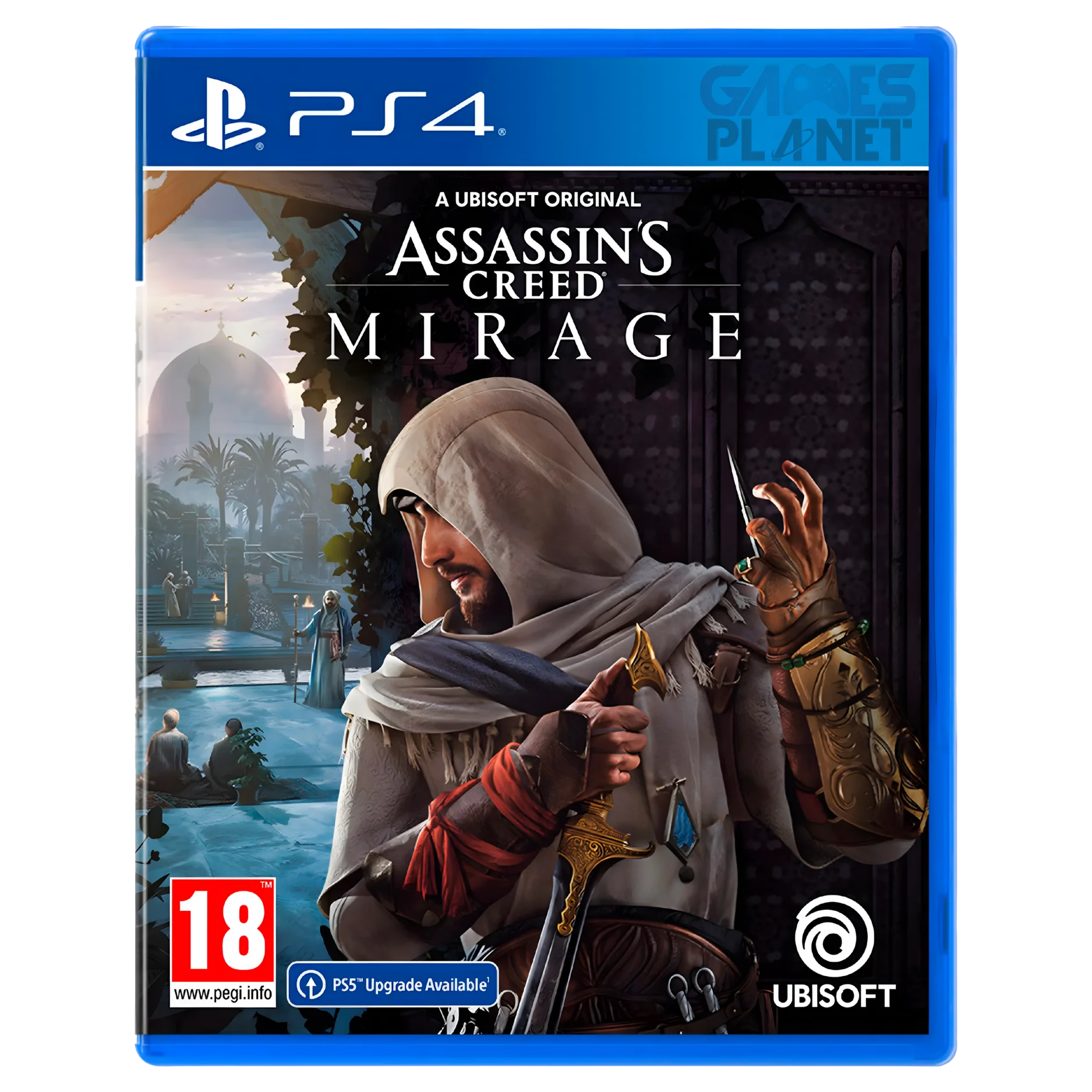 Assassin's Creed Mirage PS4 PlayStation 4 action adventure game disc cover