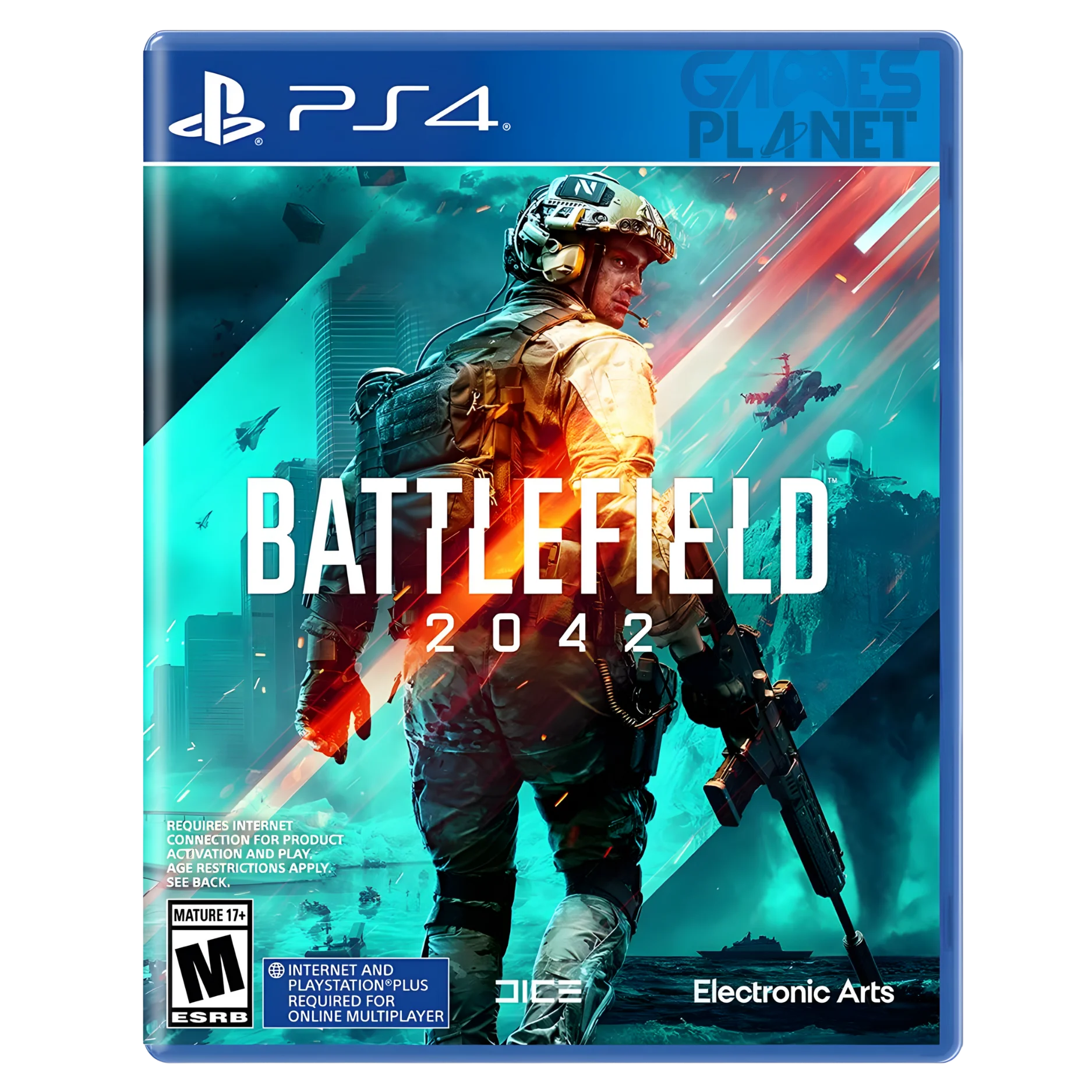 Battlefield 2042 PS4 multiplayer first person shooter game for PlayStation 4
