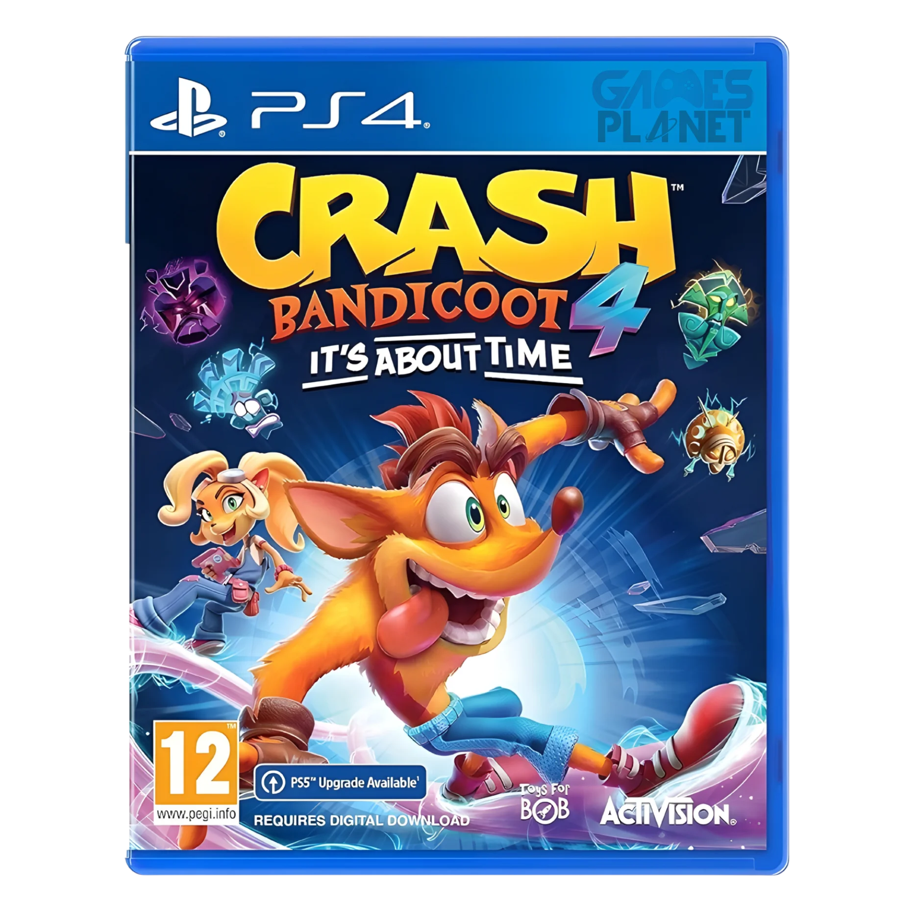 Crash Bandicoot 4 PS4 game cover image for sale in Pakistan