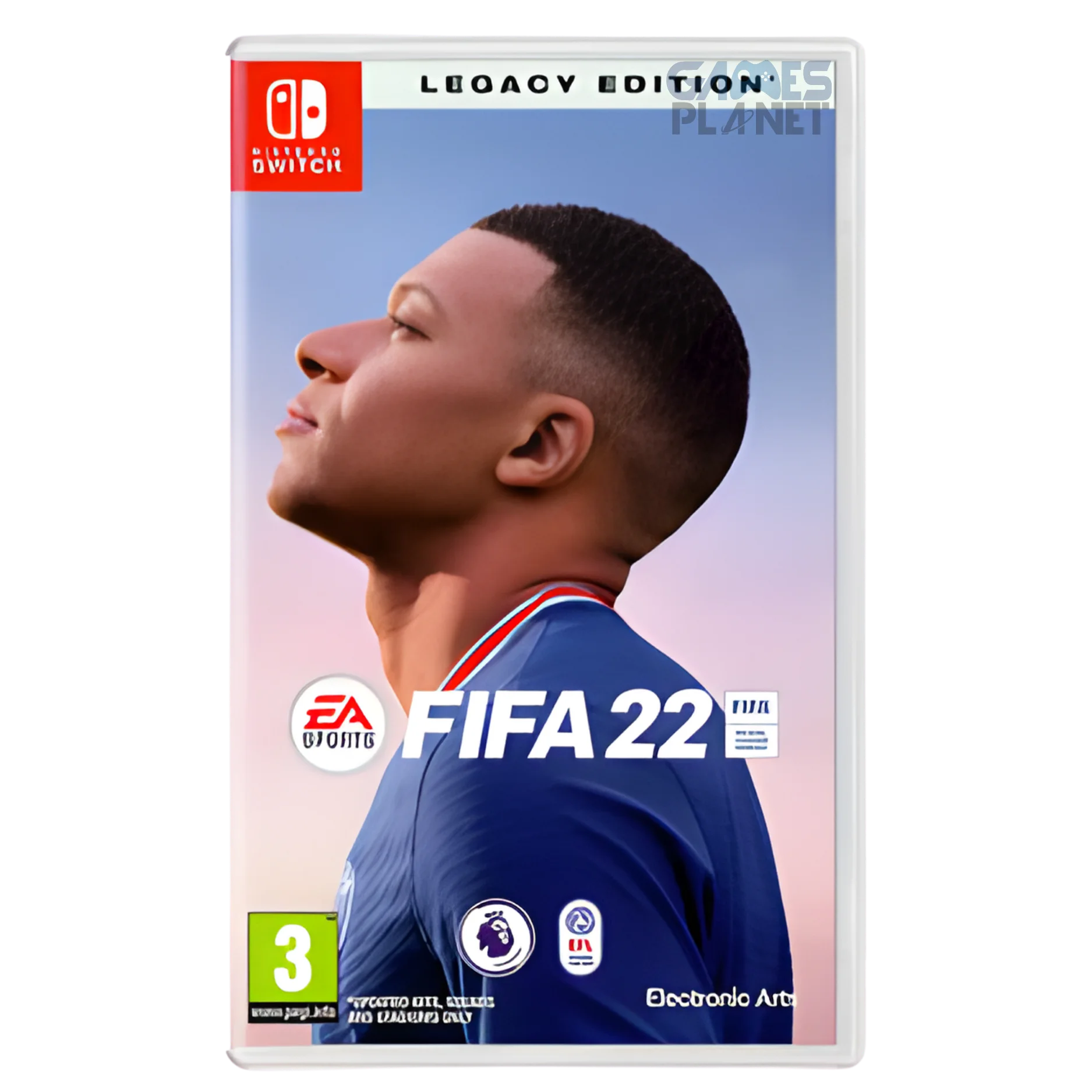 FIFA 22 Legacy Edition Nintendo Switch football game cartridge cover