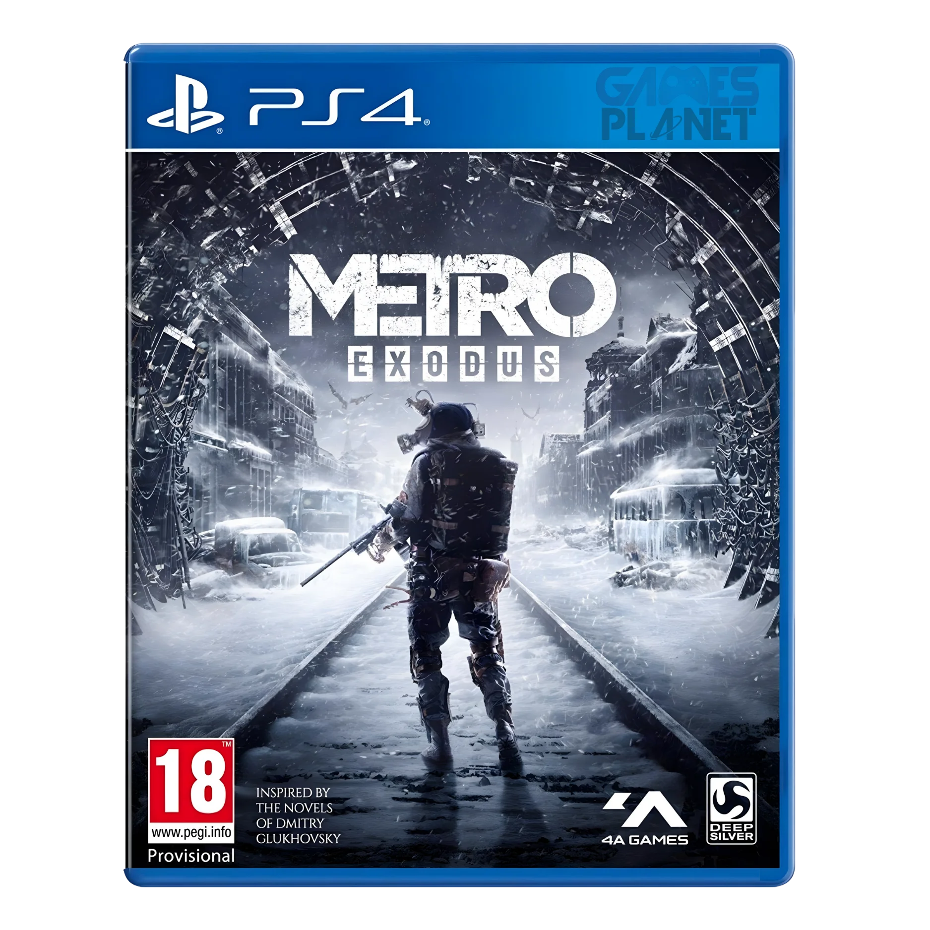 Metro Exodus PS4 post-apocalyptic first-person shooter game for PlayStation 4