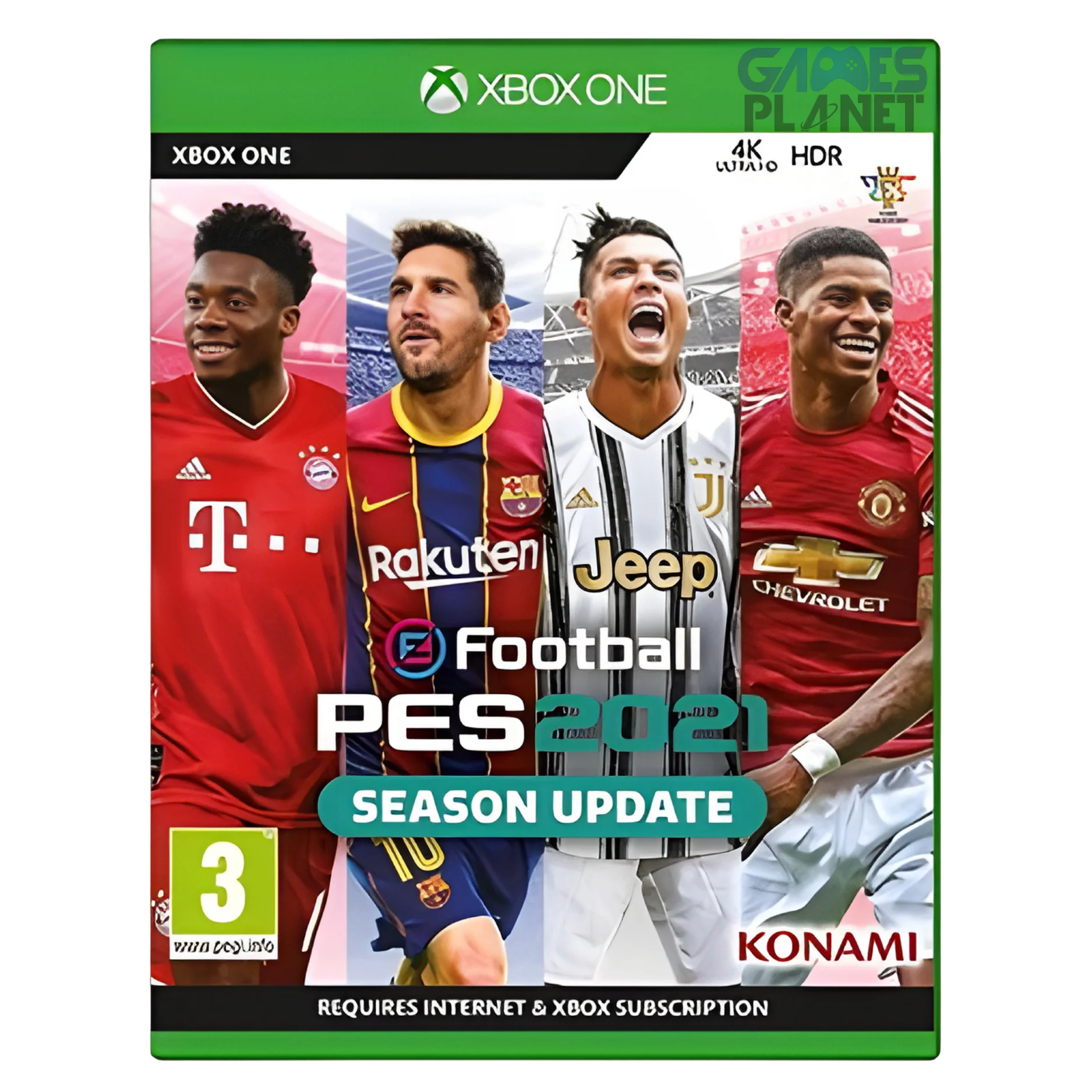pes 2021 xbox one x|s football game