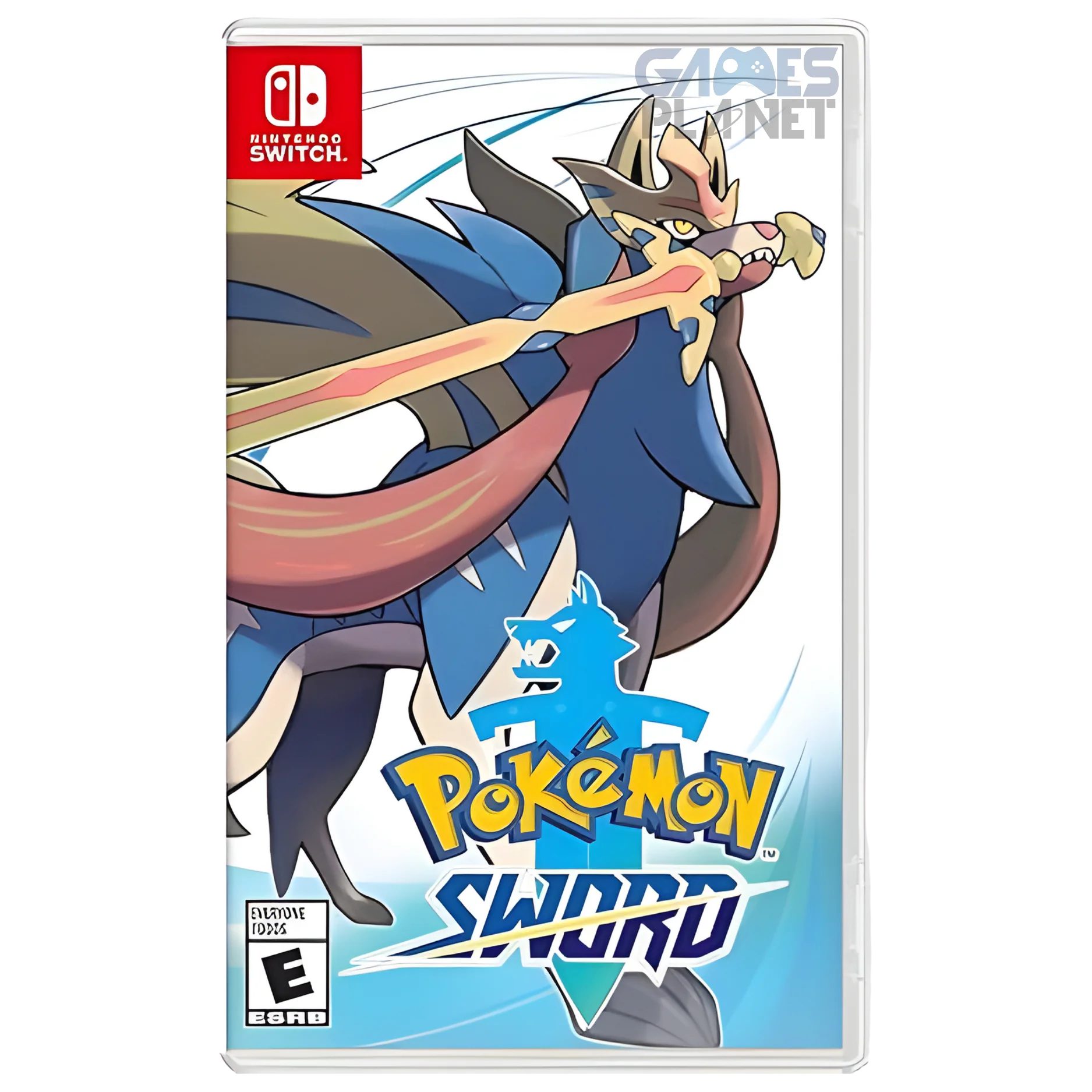 Pokémon Sword Nintendo Switch RPG game cartridge cover