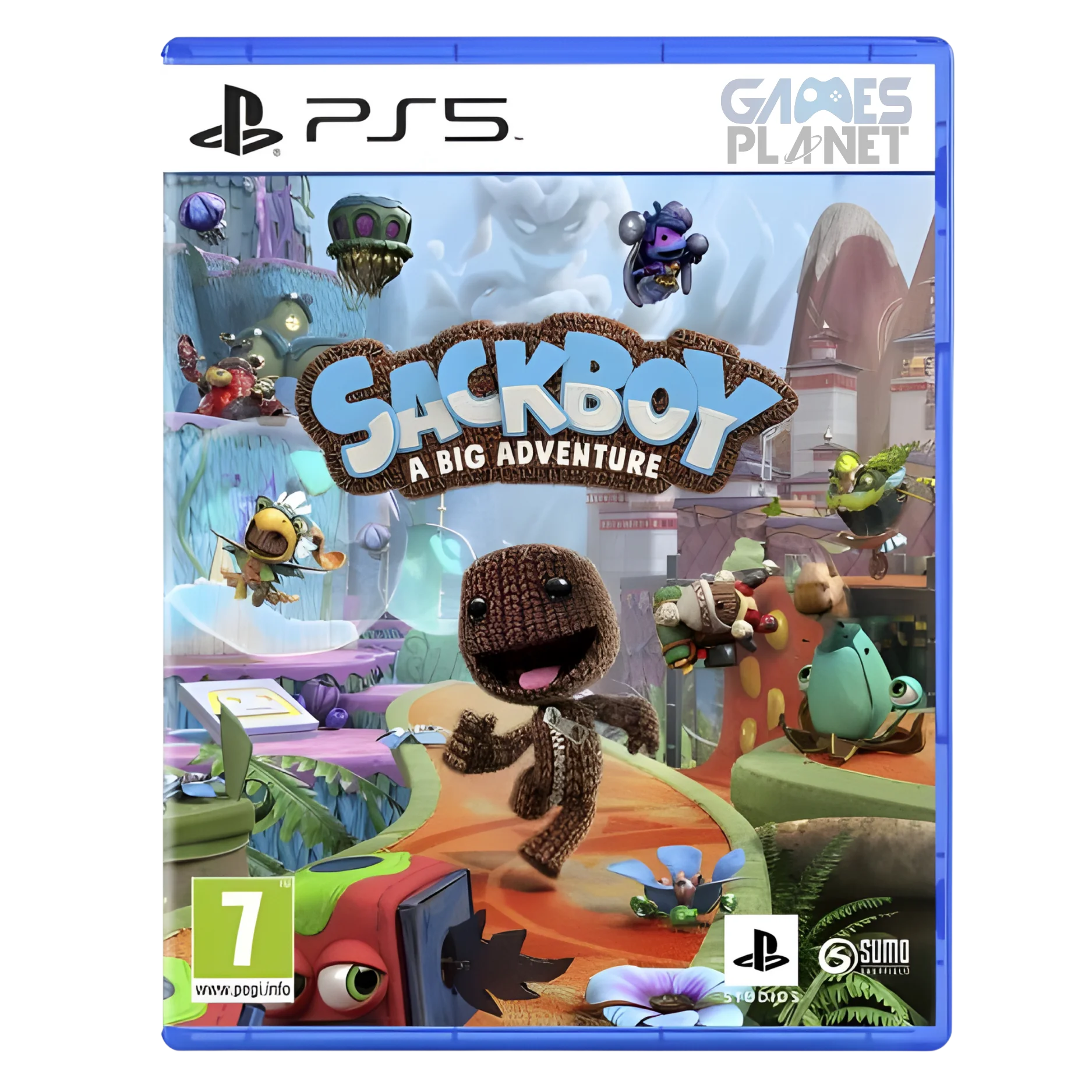 Sackboy A Big Adventure PS5 colorful platform gameplay