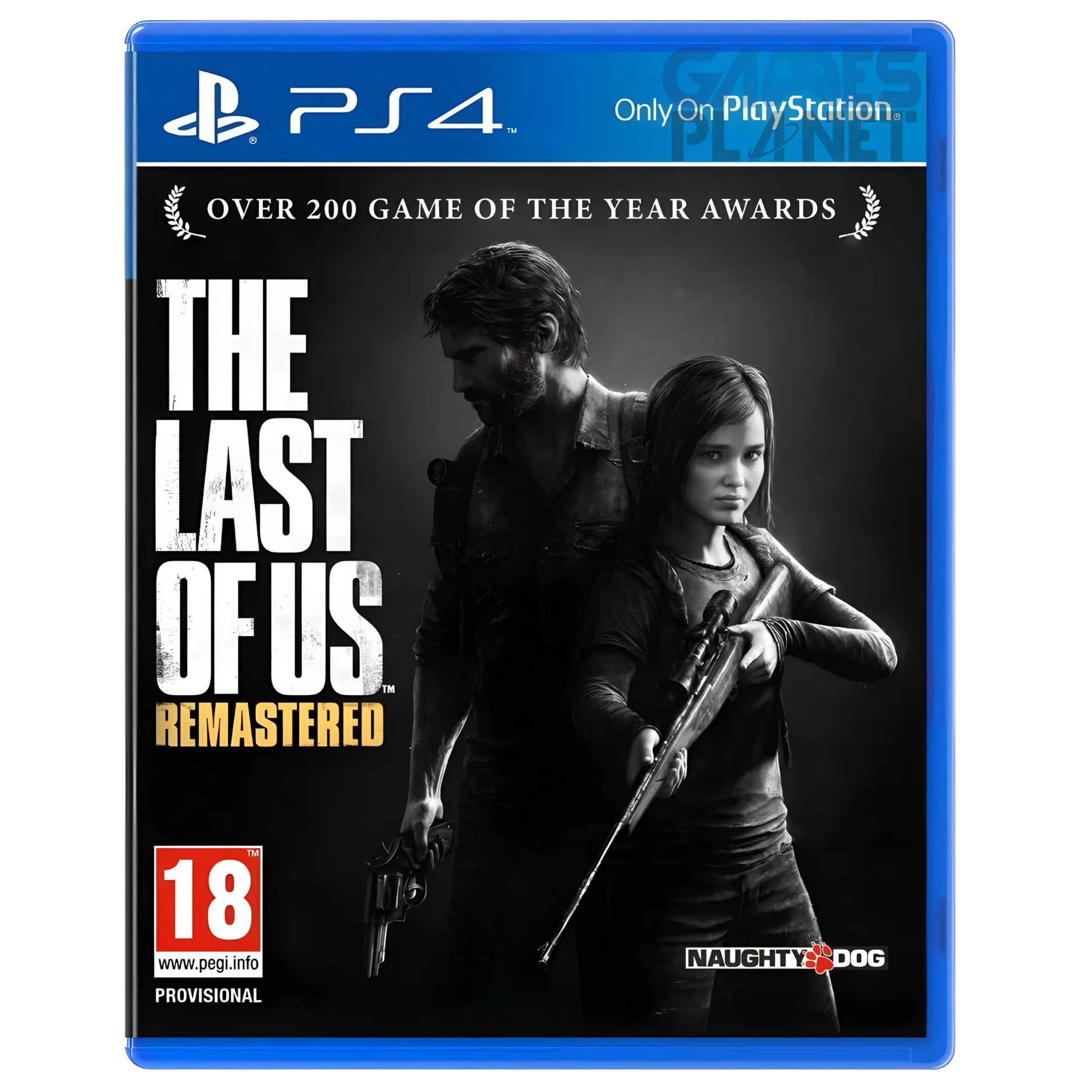 The Last of Us Remastered PS4 action-adventure survival game with Ellie and Joel