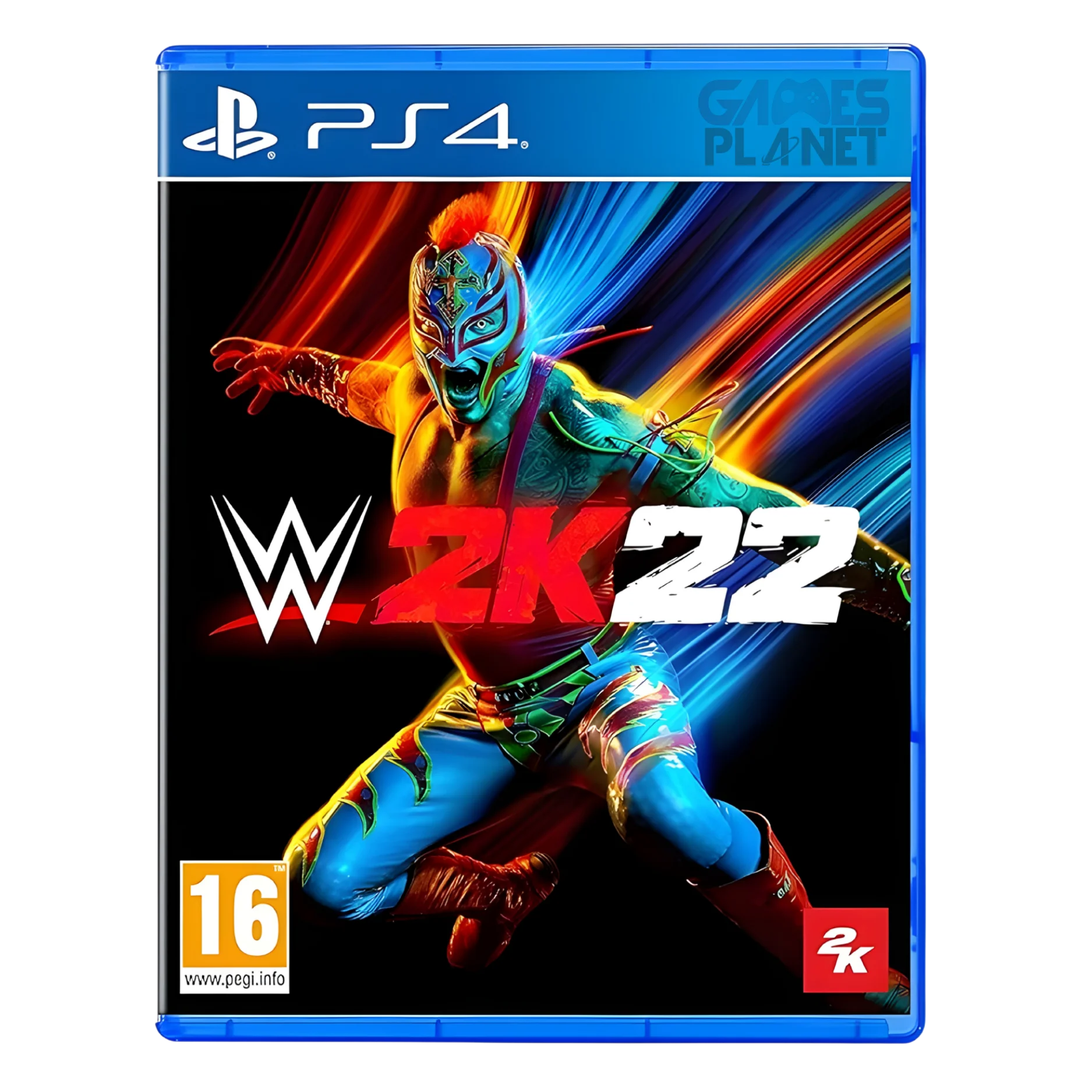 WWE 2K22 PS4 game cover image for sale in Pakistan