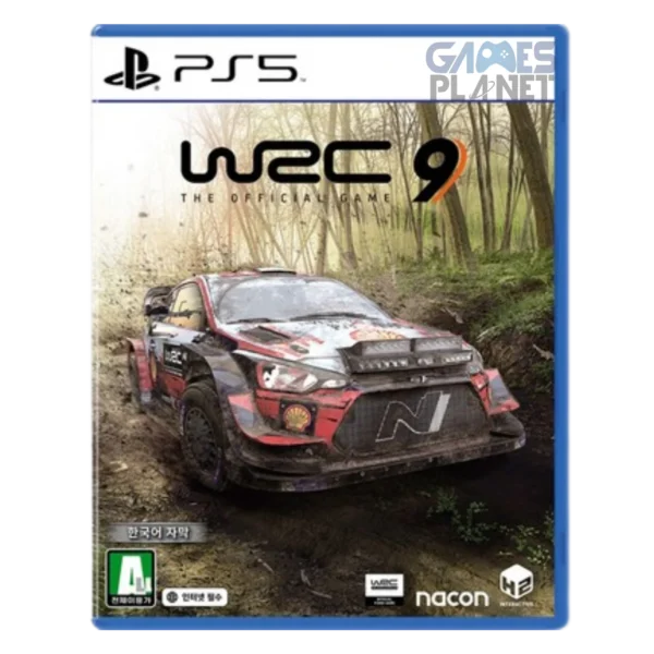 WRC 9 PS5 rally racing gameplay car track