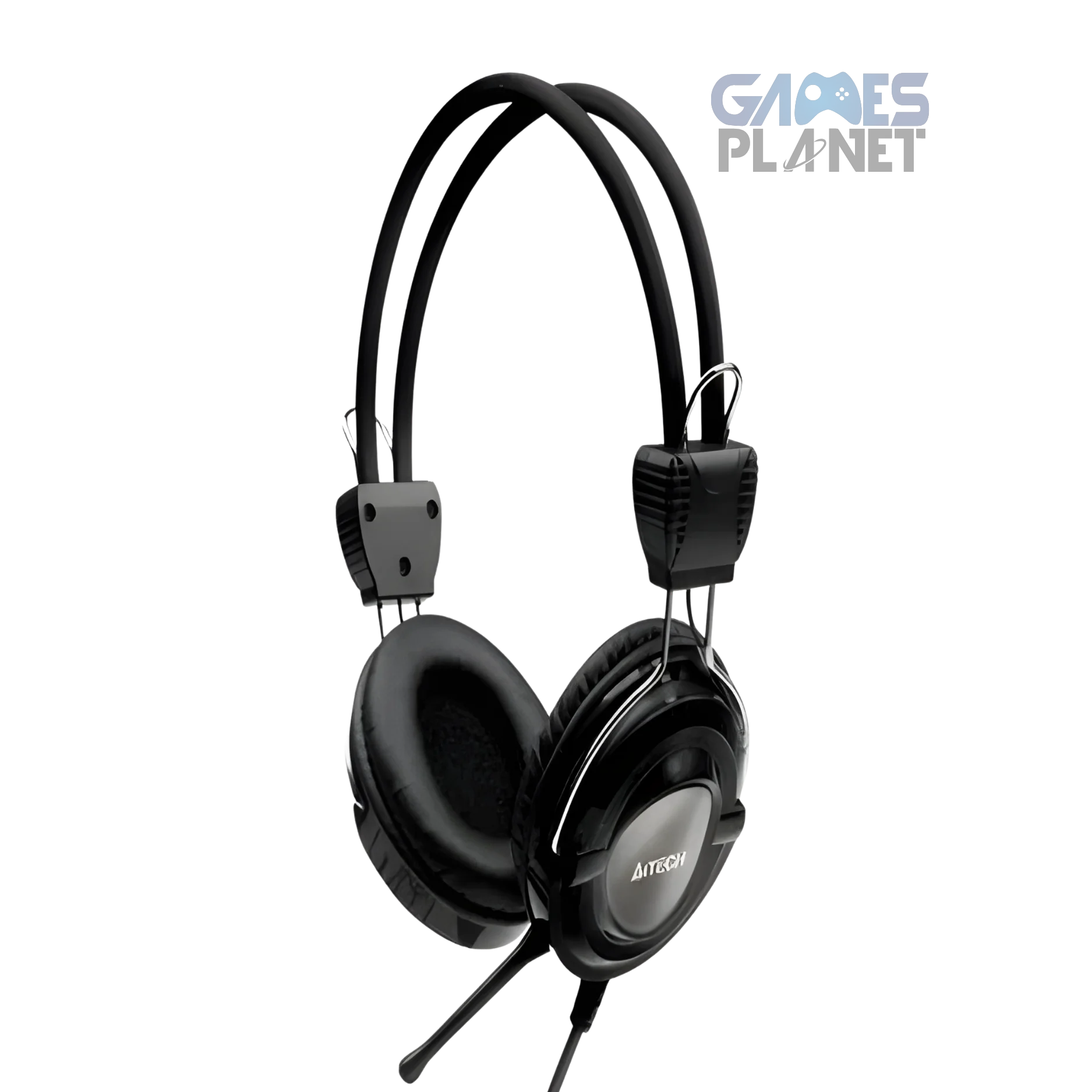 A4Tech HS-19 wired stereo headphones with microphone