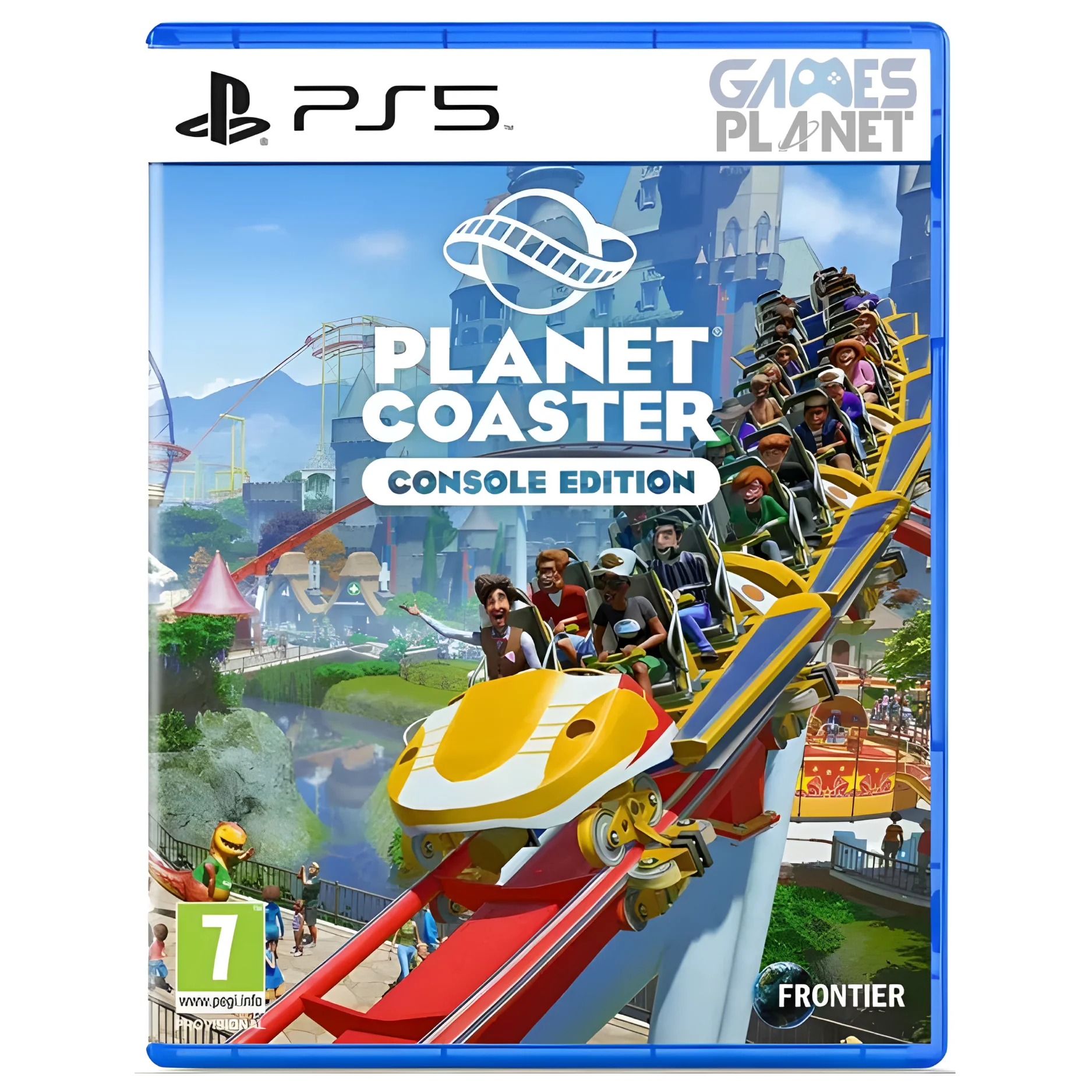 Planet Coaster PS5 dvd
