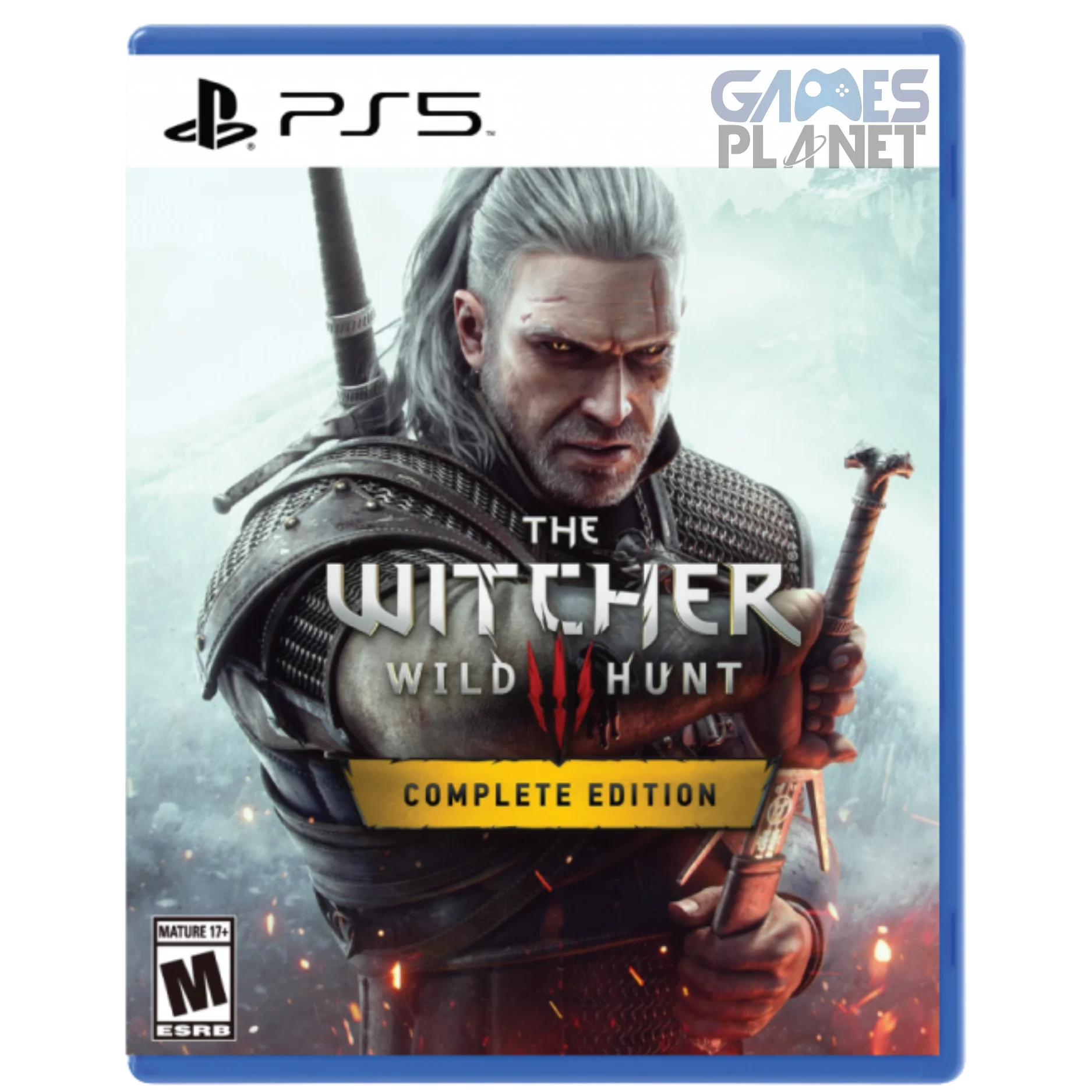 Witcher 3 PS5 gameplay Geralt combat open world