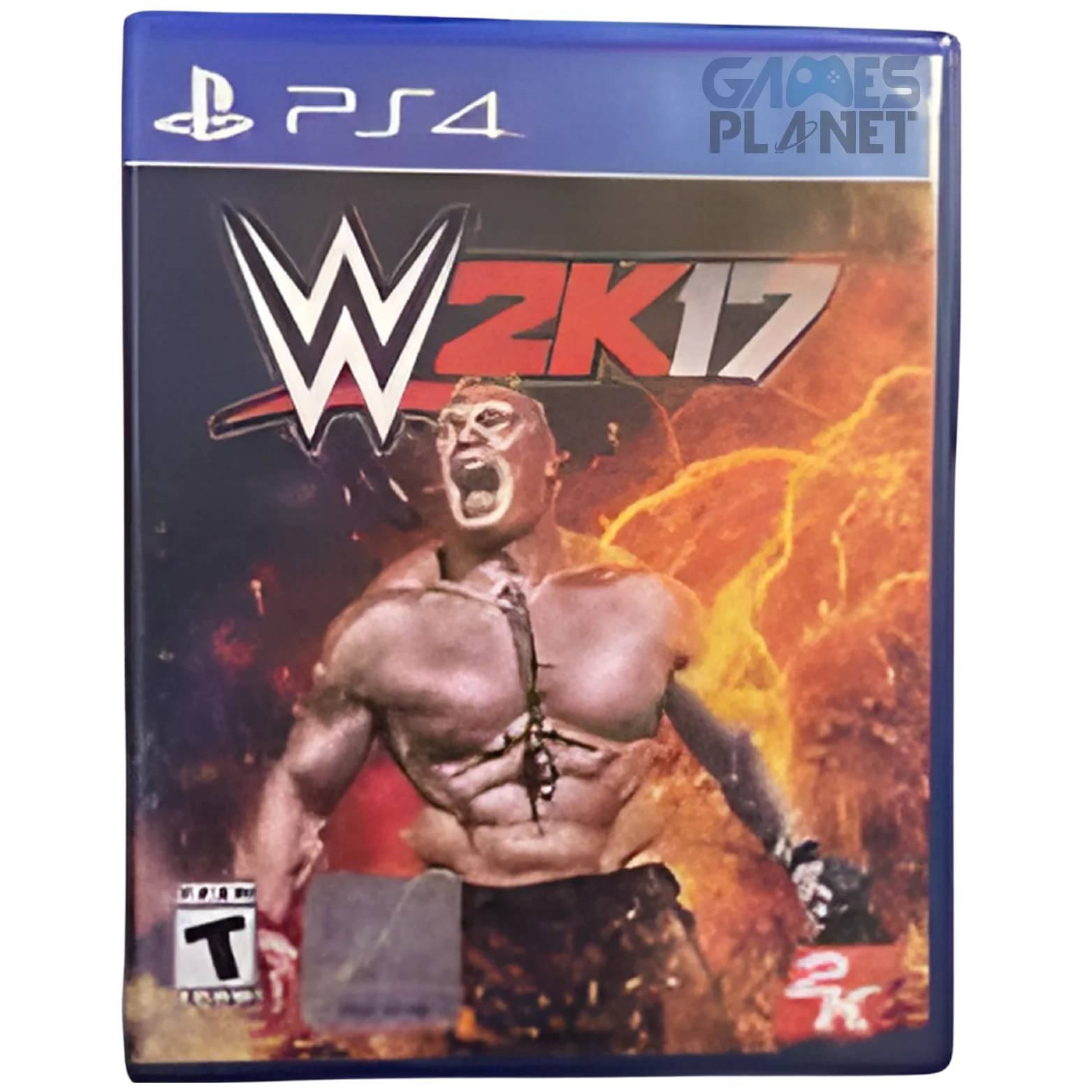 WWE 2K17 PS4 wrestling match gameplay arena action