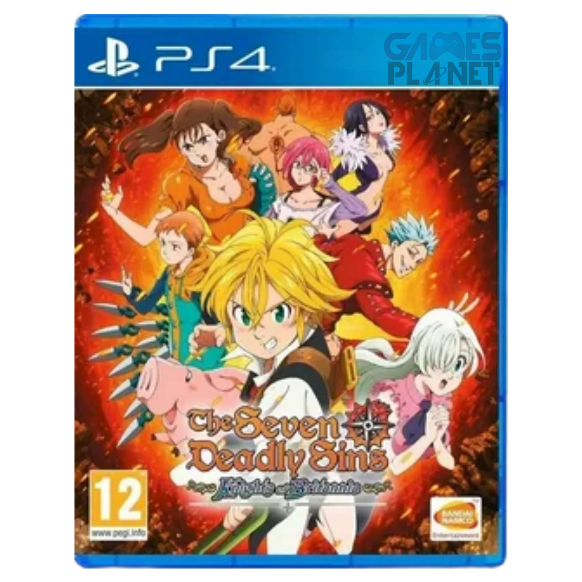 The Seven Deadly Sins Knights of Britannia PS4