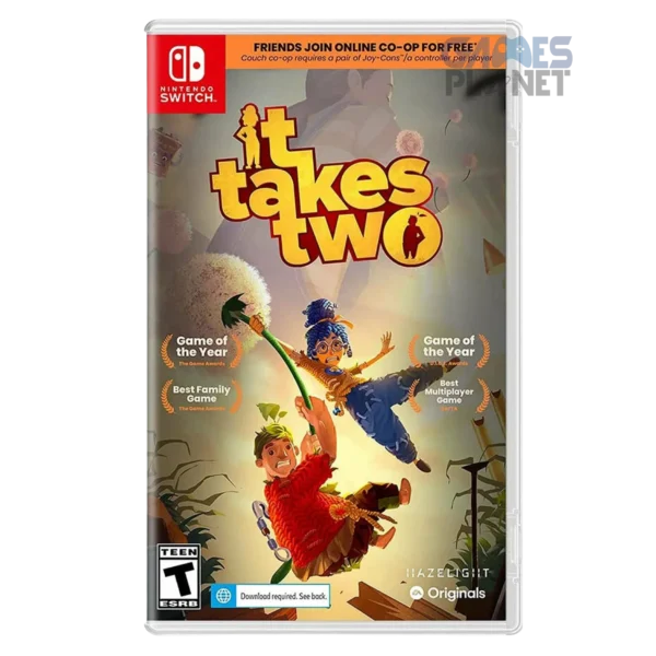 It Takes Two Nintendo Switch co-op puzzle gameplay