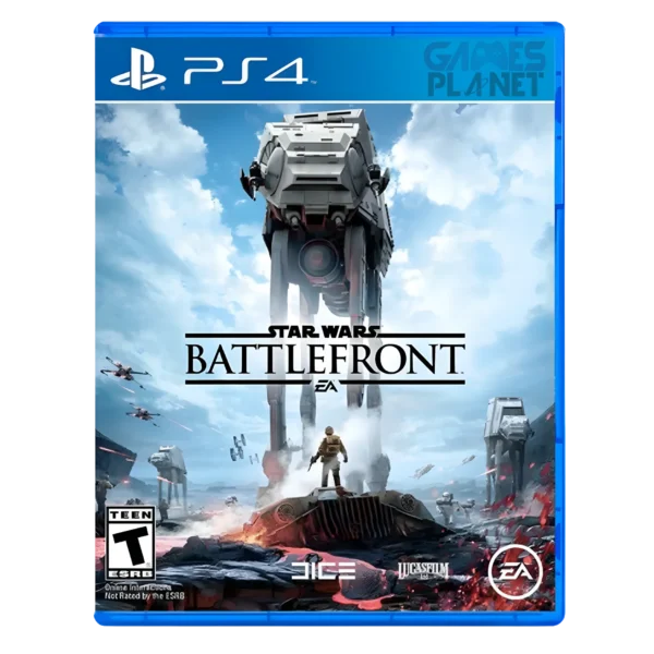 Star Wars Battlefront PS4 Hoth battlefield combat gameplay