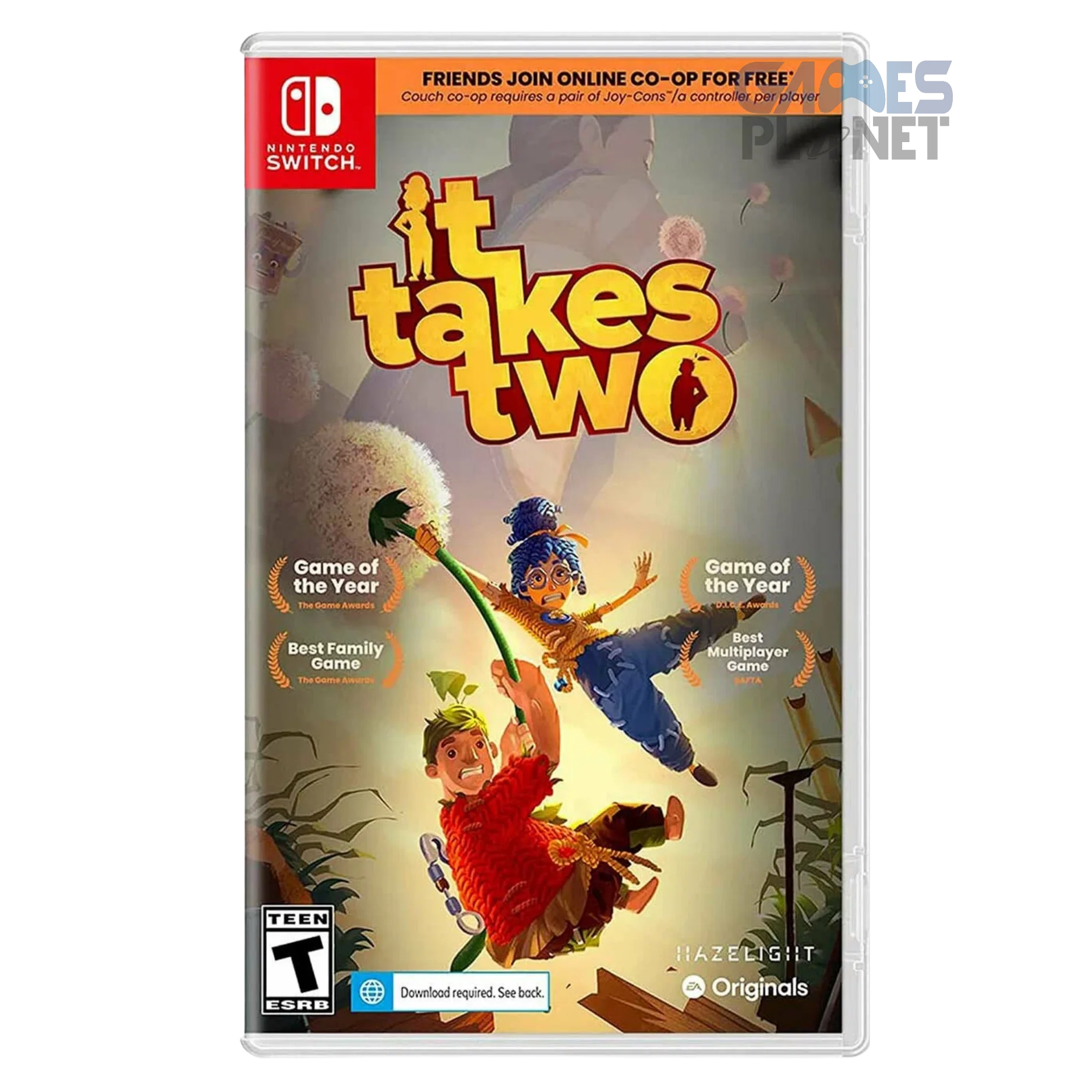 It Takes Two Nintendo Switch co-op puzzle gameplay