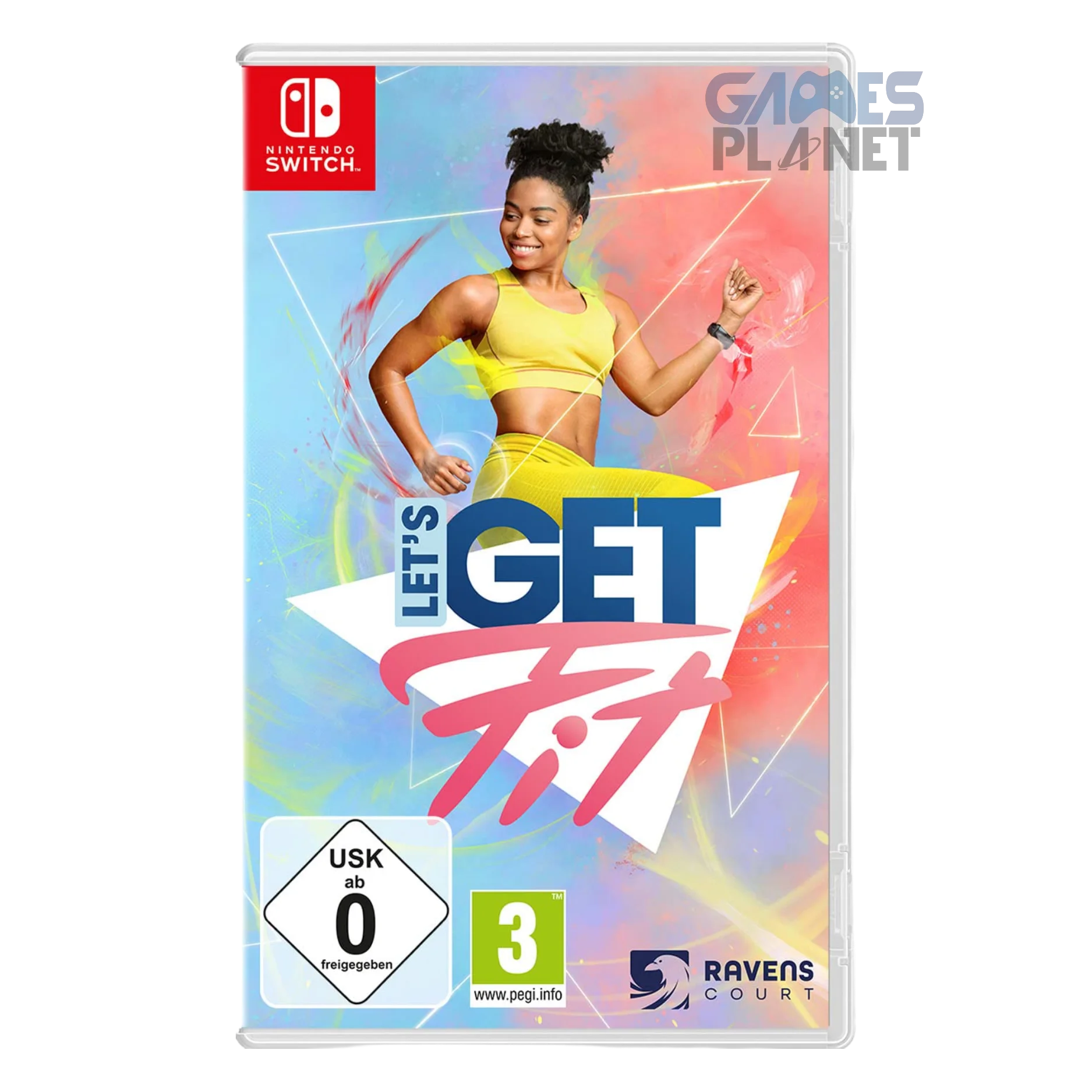 Lets Get Fit Nintendo Switch workout gameplay cardio training