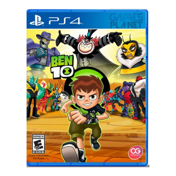 ben 10 ps4 gameplay showing cartoon style action adventure