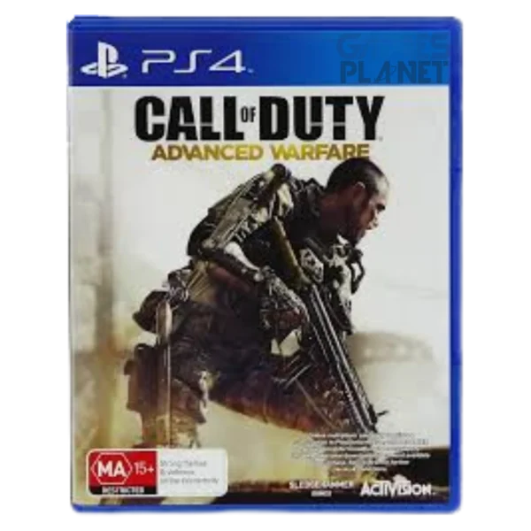Call of Duty Advanced Warfare PS4 futuristic exo suit combat gameplay