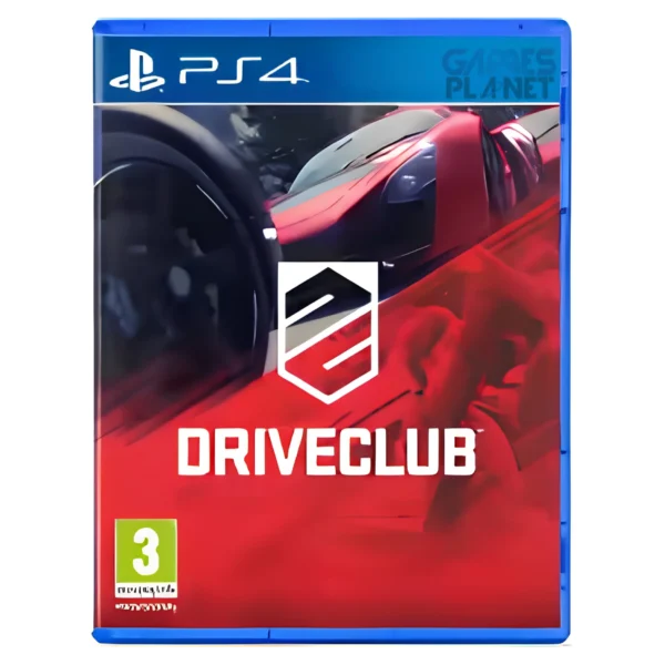 driveclub ps4 game cover artwork