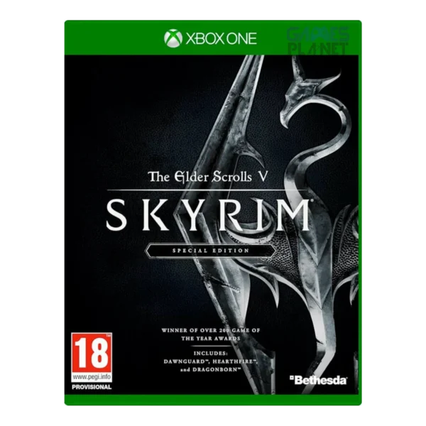 the elder scrolls v skyrim xbox one gameplay showing dragonborn warrior