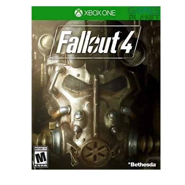 Fallout 4 Xbox One wasteland combat gameplay scene