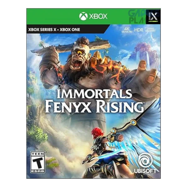 immortals fenyx rising xbox one game cover artwork