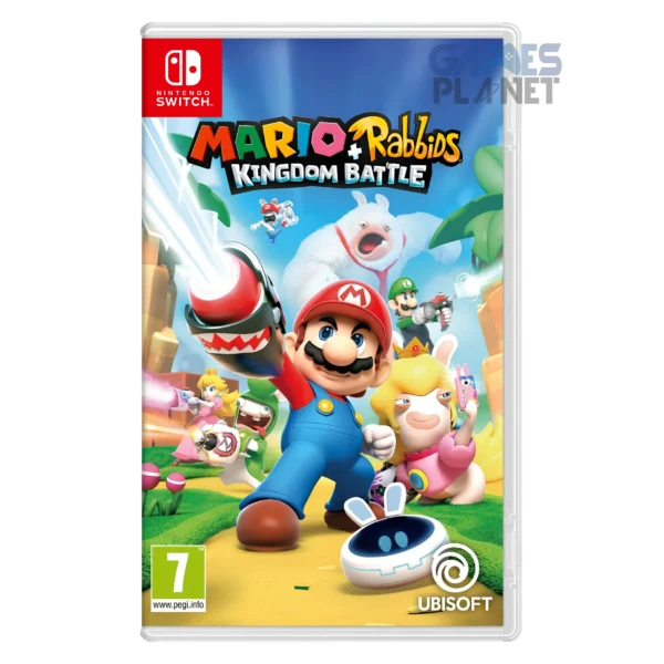 Mario Rabbids Kingdom Battle Switch tactical combat gameplay
