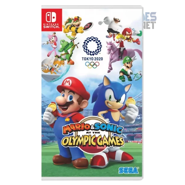 Mario Sonic Olympic Games Tokyo 2020 Switch athletics gameplay