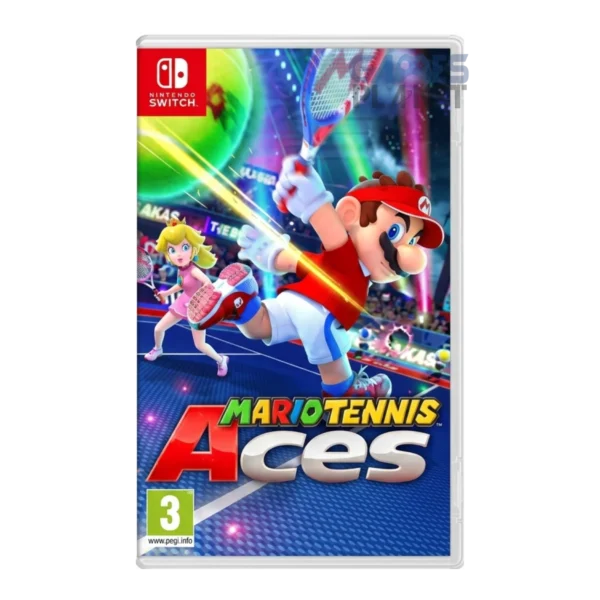 mario tennis aces nintendo switch gameplay showing mario and friends playing fast paced tennis match