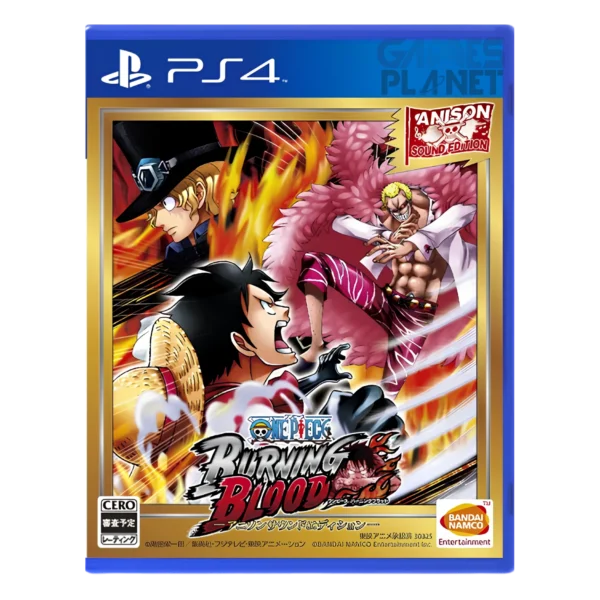 One Piece Burning Blood PS4 anime fighting gameplay scene