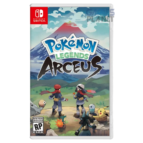 Pokemon Legends Arceus Switch gameplay exploration