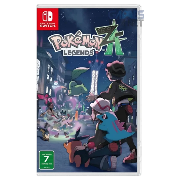Pokemon Legends Z-A Switch gameplay exploration