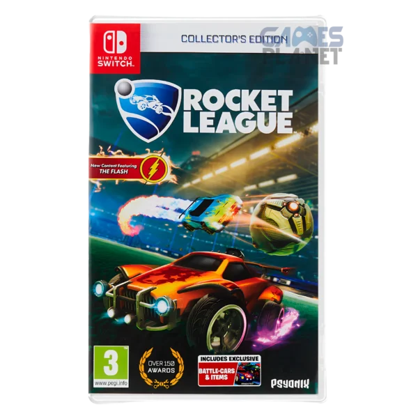 Rocket League Switch gameplay car soccer