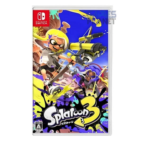 Splatoon 3 Nintendo Switch ink battle multiplayer gameplay