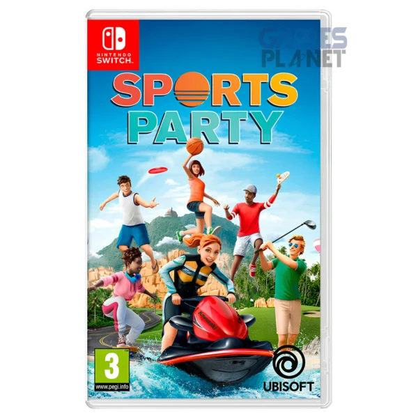Sports Party Nintendo Switch motion control mini games gameplay