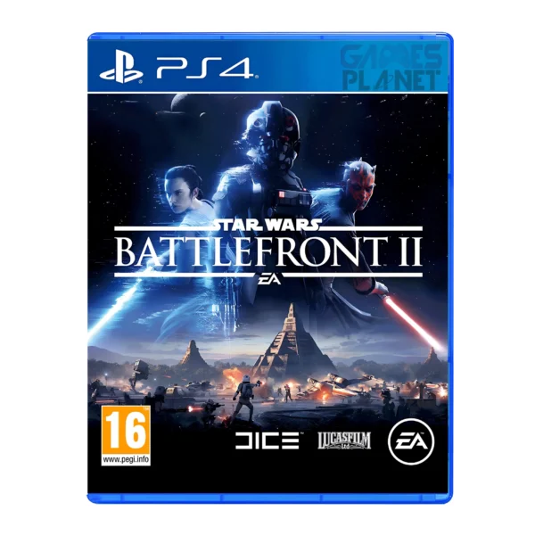 star wars battlefront ii ps4 gameplay showing cinematic multiplayer battle