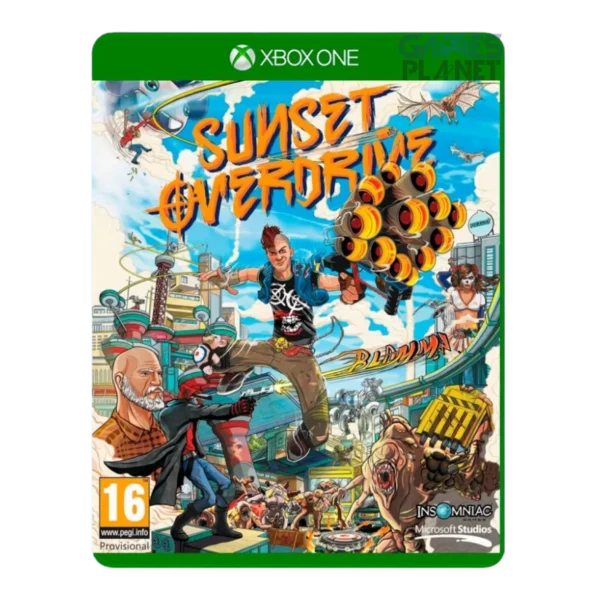 sunset overdrive xbox one fast paced open world gameplay