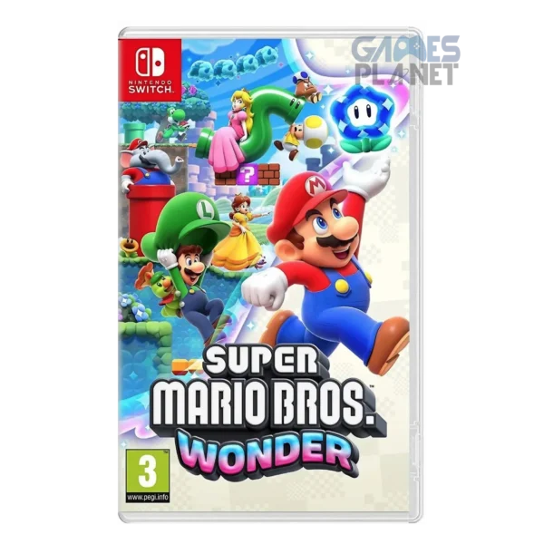 Super Mario Bros Wonder Nintendo Switch platformer gameplay