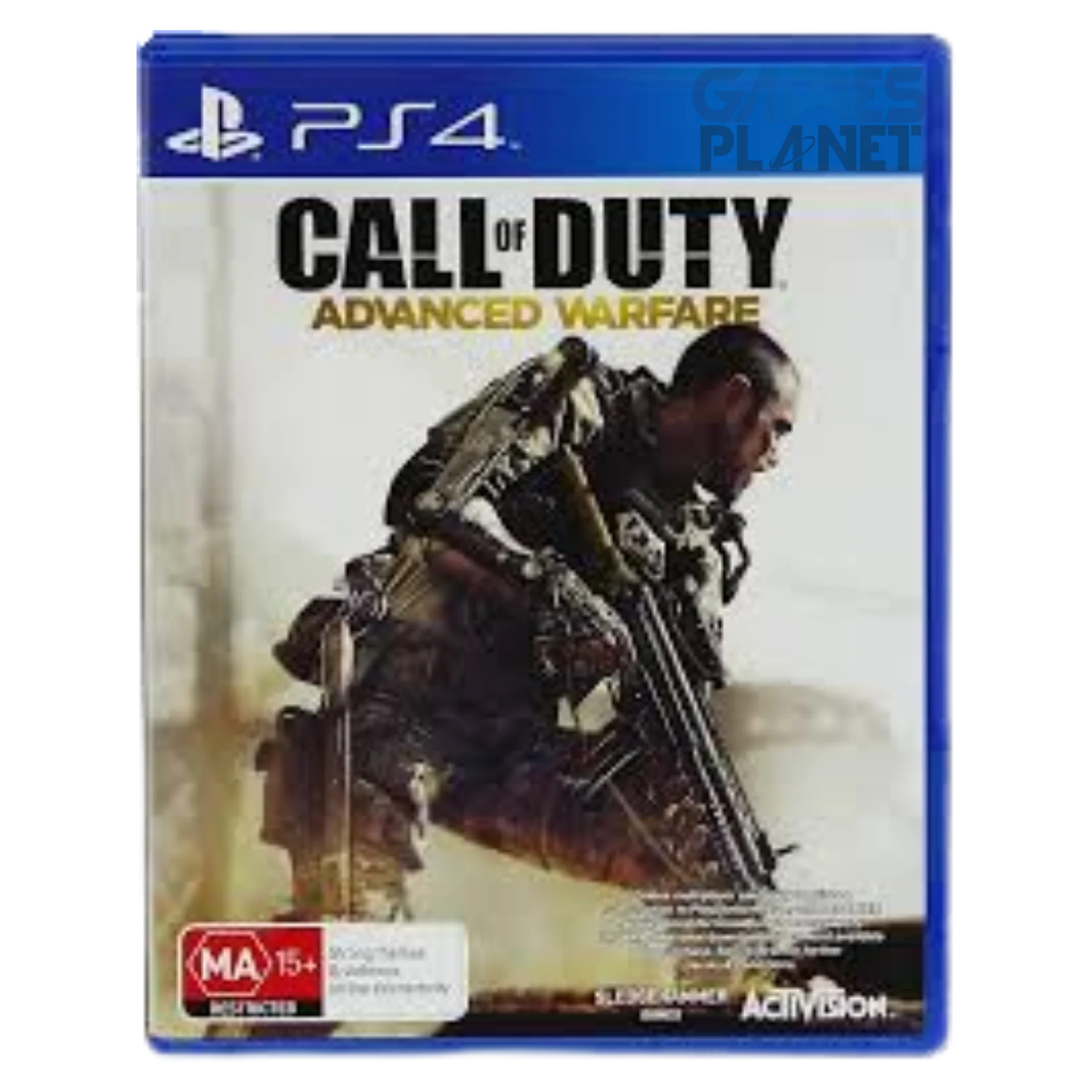 Call of Duty Advanced Warfare PS4 futuristic exo suit combat gameplay