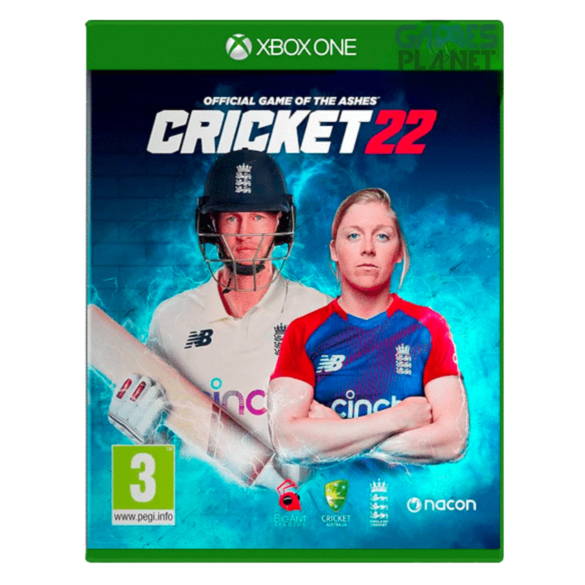 Cricket 22 Xbox One realistic batting gameplay scene