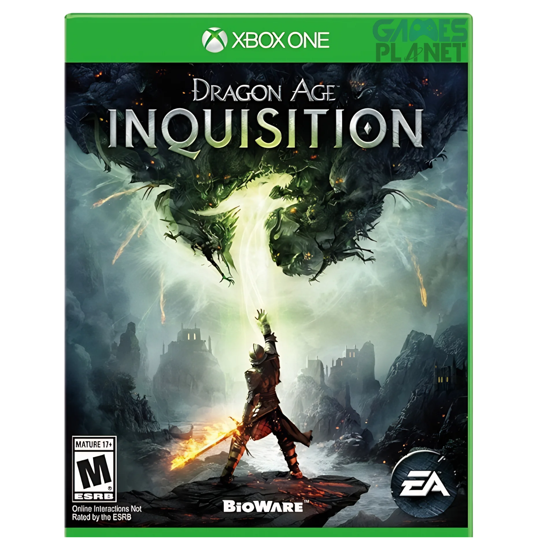 Dragon Age Inquisition Xbox One dragon battle gameplay